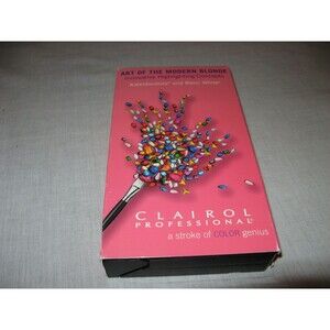 Clairol Professional Art Of The Modern Blonde VHS Kaleidocolors and Basic White